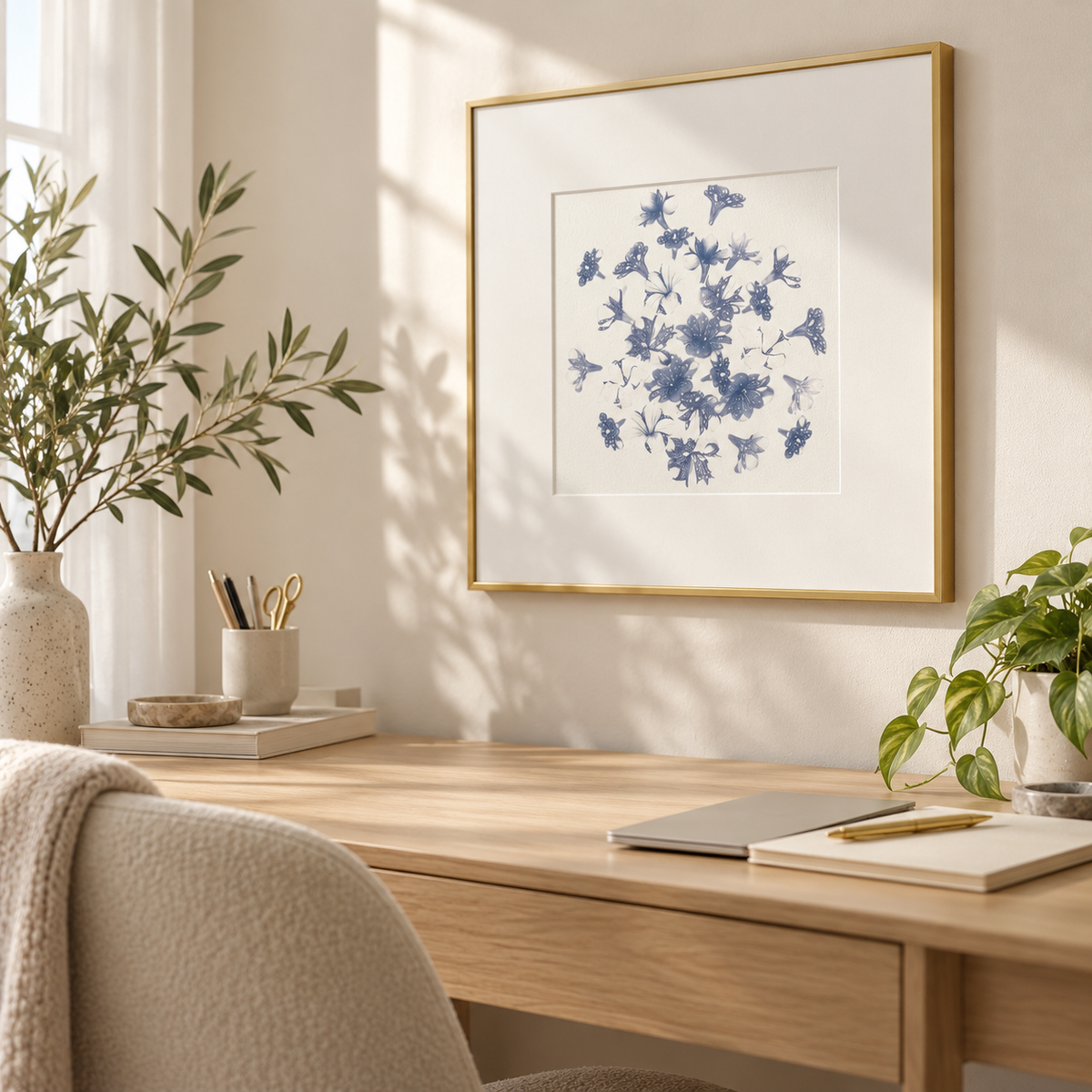 Beautiful petunia floral art prints