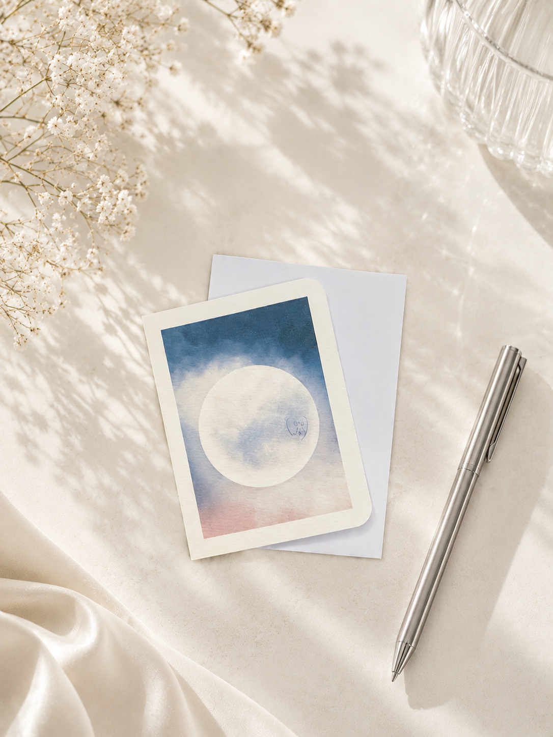 Magical full moon cards