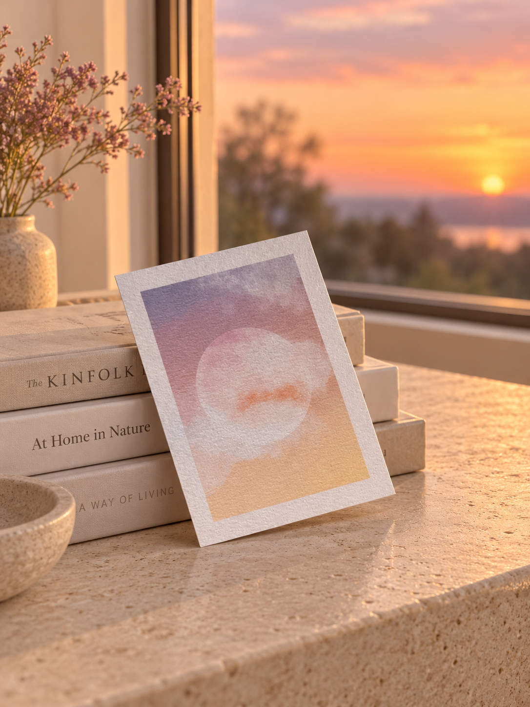 Magical full moon cards