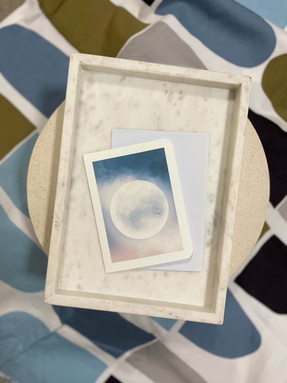 Magical full moon postcard 📮