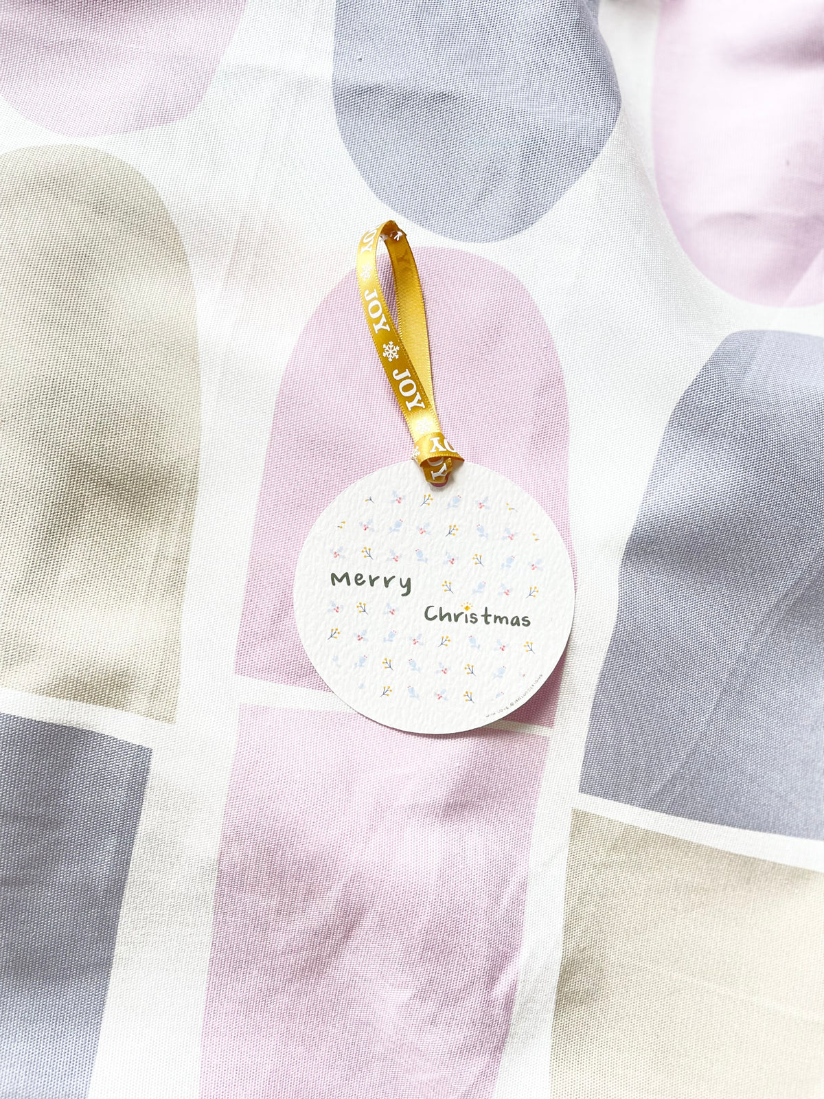 Single floral gift tags