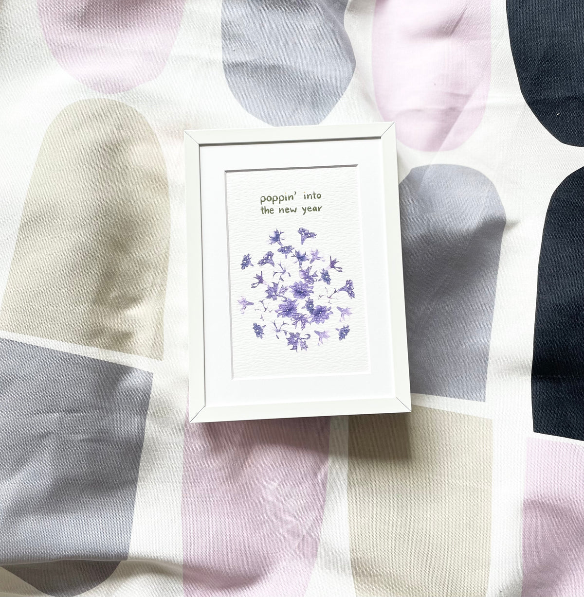 Beautiful petunia floral art prints