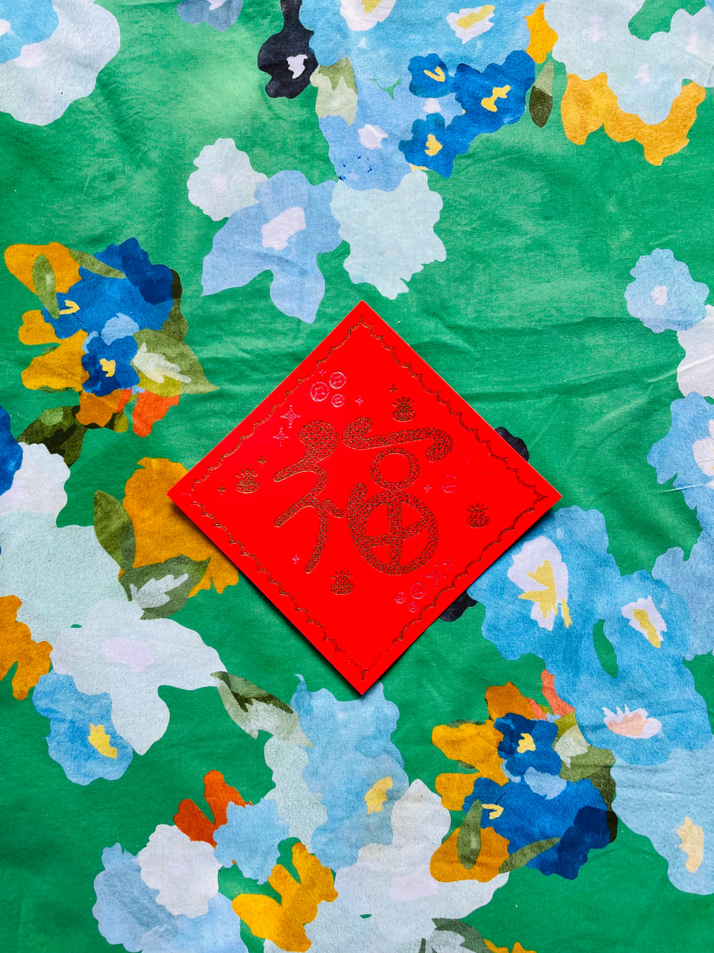 Red Chinese new year paper decoration 